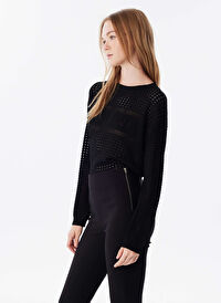 Twist Siyah Kadın Skinny Fit Düz Pantolon TW6240003140001 