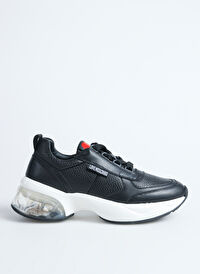 Love Moschino Siyah Kadın Deri Sneaker JA15246G1L