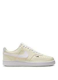 Nike FV9952-100 W NIKE COURT VISION LO N Beyaz - Krem  Kadın Günlük Spor Ayakkabı