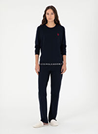 U.S. Polo Assn. Lacivert Kadın Standart Pijama Takımı 17073 