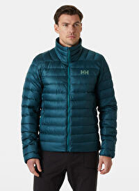 Helly Hansen Yeşil Erkek Fermuarlı Normal Düz Mont HHA.63359_HELLY HANSEN VERGLAS DOWN
