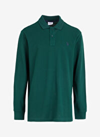 U.S. Polo Assn. Koyu Yeşil Erkek Klasik Regular Fit Sweatshirt G081GL082.000.1926879