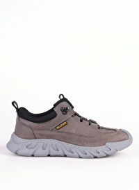 Bulldozer Gri Erkek Deri Sneaker BUL-240003 
