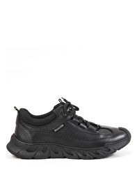 Bulldozer Siyah Erkek Deri Sneaker BUL-240003 