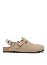 Birkenstock Bej Erkek Süet Ev Terliği TOKIO VL 