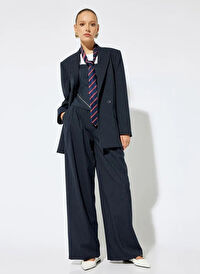 Koton Lacivert Kadın Ceket Regular Fit Blazer 5WAK50081PW 