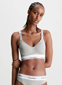 Calvin Klein Açık Gri Kadın 000QF7059E CK WOMEN Bralet Sütyen 
