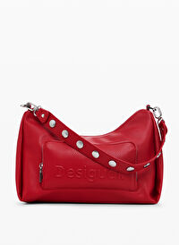 Desigual Kırmızı Kadın 30,5x16x21 cm Çapraz Çanta 24WAXP983000U