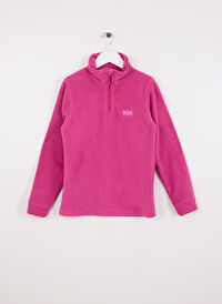 Helly Hansen Fuşya Kız Çocuk Düz Sweatshirt HH.14001-HHA.663HELLY HANSEN JUNIO