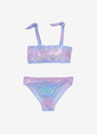 Barbie Pembe Kız Çocuk Bikini Takım BRB5SG-BKİ6009