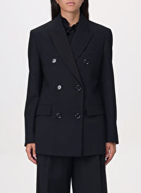 Pinko Siyah Kadın Standart Düz Blazer 103695-A1XX/Z99 