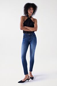 Salsa Jeans İndigo Kadın Standart Düz Denim Pantolon 21005368-Destiny Skinny
