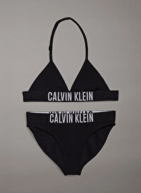 Calvin Klein Siyah Kız Çocuk Baskılı Bikini Takım KY0KY00090BEH
