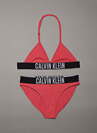 Calvin Klein Pembe Kız Çocuk Baskılı Bikini Takım KY0KY00090XIX