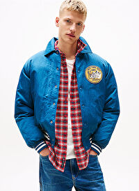Tommy Jeans Lacivert Erkek Regular Fit Ceket DM0DM21271CGX TJM BOMBER 