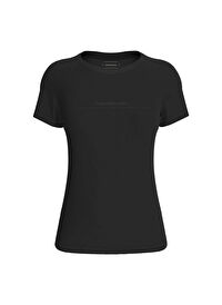 Calvin Klein Jeans Siyah Kadın Düz T-Shirt J20J224990BEH 