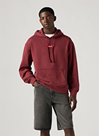 Levis Kahve Erkek Bisiklet Normal Baskılı Sweatshirt 38479-0378_RELAXED GRAPHIC PO BW LO
