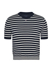 Tommy Jeans Mavi Kadın Gömlek Normal Kazak DW0DW193360A7