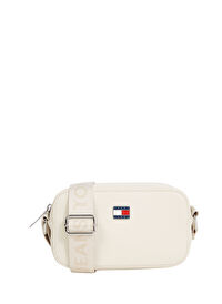 Tommy Hilfiger Ekru Kadın  19,5x10x16 cm Çapraz Çanta AW0AW16961