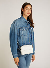 Calvin Klein Krem Kadın Çapraz Çanta K60K612220