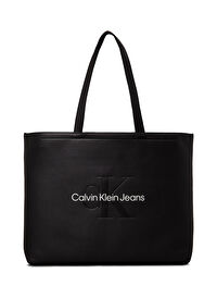 Calvin Klein Siyah Kadın  41x34x12 cm Omuz Çantası K60K612222