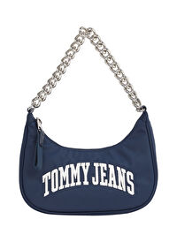 Tommy Hilfiger Lacivert Kadın 26x17,5x9 cm Omuz Çantası AW0AW16983
