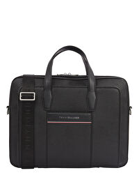 Tommy Hilfiger Siyah Erkek  Laptop Çantası TH CORP SLIM COM TER BAG