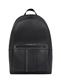 Tommy Hilfiger Siyah Erkek Sırt Çantası TH FOUNDATION BACKPACK