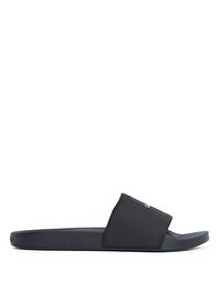 Calvin Klein Siyah Erkek Plaj Terliği POOL SLIDE W/ CK SQUARE