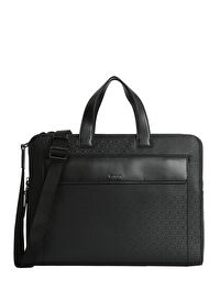 Calvin Klein Siyah Erkek Laptop Çantası CK SLEEK 2G LAPTOP BAG MONO