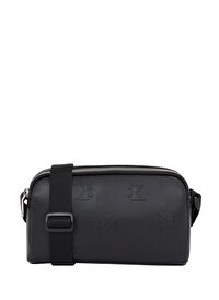 Calvin Klein Siyah Erkek Postacı Çantası AOP CAMERA BAG22 