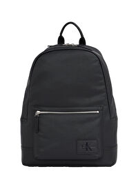 Calvin Klein Siyah Erkek Sırt Çantası COATED CENTER ZIP BACKPACK43 