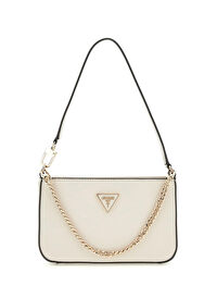 Guess Noelle Ekru Kadın Omuz Çantası HWZG7879720