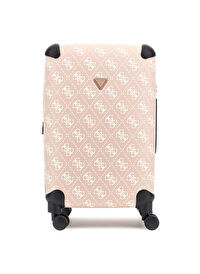 Guess Bej Unisex Çekçekli Sert Valiz BERTA 18 IN 4-WHEELE - 89