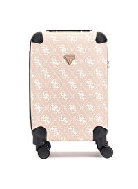 Guess Bej Unisex Çekçekli Sert Valiz BERTA 18 IN 4-WHEELE - 89830