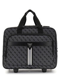 Guess Gri Unisex 42x35x20 cm Çekçekli Sert Valiz NAPOLI TRAVEL - P5143