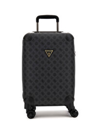 Guess Antrasit Unisex 32x53x22 cm Çekçekli Sert Valiz TRAVEL - 29830