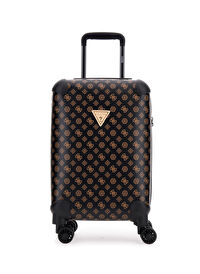 Guess Kahverengi Unisex 32x53x22 cm Çekçekli Sert Valiz TRAVEL - 29830