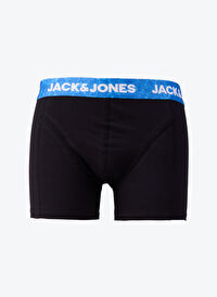 Jack & Jones Siyah Erkek Düz Boxer JACLUCA SOLID TRUNK SN TRY