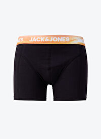 Jack & Jones Siyah Erkek Düz Boxer JACLUCA SOLID TRUNK SN TRY