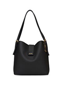 Nautica Siyah Kadın 29x12x29 cm Omuz Çantası CN7119T