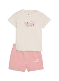 Puma Pembe Bebek Şort Takım 68628687-MINICATS SANDY ADVENT.T
