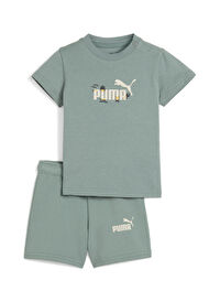 Puma Yeşil Bebek Şort Takım 68628630-MINICATS SANDY ADVENTURES