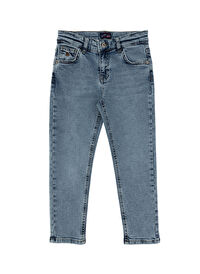 U.S. Polo Assn. Mavi Erkek Çocuk Denim Pantolon FAYLIN