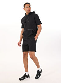 Gmg Fırenze Siyah Erkek Regular Fit Şort GU25MSS09020