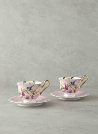 English Home Pembe Çay Fincan Ve Tabak VanillaÇayFincanıTakımı220mlAçıkP