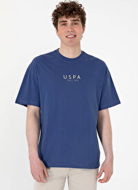 U.S. Polo Assn. Lacivert Erkek Oversize T-Shirt TERRAN