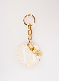 Happyme Ekru Çanta Aksesuar Yuvarlak Harfli Charm Hm 09 H