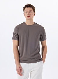 Gmg Fırenze Gri Erkek Slim Fit T-Shirt GU25MSS03014