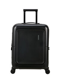 American Tourister Siyah Çekçekli Sert Valiz DASHPOP-SPINNER 55/20 EXP TSA